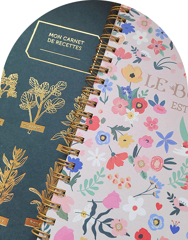 Visuel-Arts-de-vivre-Papeterie-Carnet-de-recettes-Hirondelles-&-Cie-et-Editions-du-Paon-Le-Carrousel-de-Vern